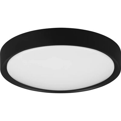 Iluminat de plafon modern Trio Clarimo - IP44, negru, 3000K Iluminat de plafon modern Trio Clarimo - IP44, negru, 3000K