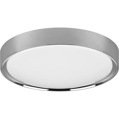 Lumină de plafon modernă pentru baie Clarimo - Crom 3000K IP44 Lumină de plafon modernă pentru baie Clarimo - Crom 3000K IP44