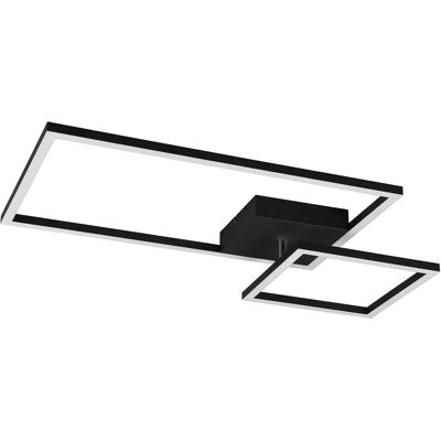 Lámpara de Techo LED Negra Mate Trio - 3000K Lámpara de Techo LED Negra Mate Trio - 3000K