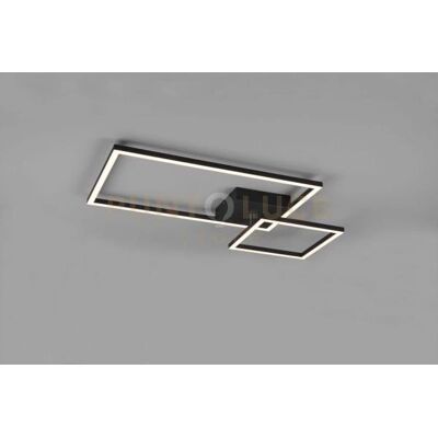 Trio Lighting Padella - Lampa LED modernă pentru tavan - Negru Mat - 4000K - Tipul de produs Trio Lighting Padella - Lampa LED modernă pentru tavan - Negru Mat - 4000K - Tipul de produs