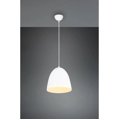 Trio Lighting Tilda Modern 25cm Dome Pendelleuchte Weiß Matt - Deckenleuchte Trio Lighting Tilda Modern 25cm Dome Pendelleuchte Weiß Matt - Deckenleuchte