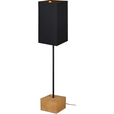 Lampe sur pied Trio Lighting Woody - Finition naturelle - Design moderne Lampe sur pied Trio Lighting Woody - Finition naturelle - Design moderne
