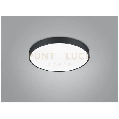Lampa semi-încastrabilă Trio Waco neagră mată - Semi Flush Light Lampa semi-încastrabilă Trio Waco neagră mată - Semi Flush Light