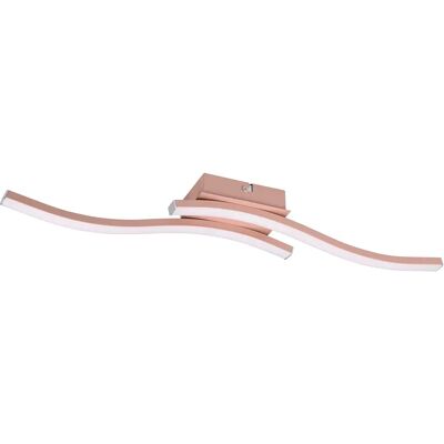 Lampada a Soffitto Rose Gold Trio R62472499 - Design Moderno, LED 2x5W Lampada a Soffitto Rose Gold Trio R62472499 - Design Moderno, LED 2x5W