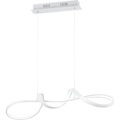 Trio Lighting Perugia Weiße Matt LED Pendelleuchte - Deckenleuchte Trio Lighting Perugia Weiße Matt LED Pendelleuchte - Deckenleuchte