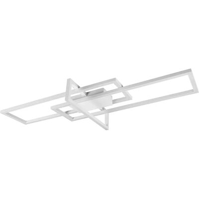 Trio Lighting Seasons Nowoczesna 50cm 3-światłowa sufitowa lampa nikiel mat Trio Lighting Seasons Nowoczesna 50cm 3-światłowa sufitowa lampa nikiel mat