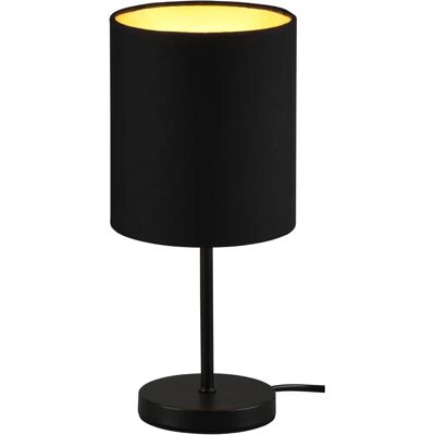 Reality - Lampe de Table Jerry - Noir Or - Max 40W Reality - Lampe de Table Jerry - Noir Or - Max 40W