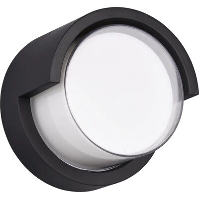 Trio PUNO Wandleuchte - Modernes Schwarz-Weiß Außen-LED Trio PUNO Wandleuchte - Modernes Schwarz-Weiß Außen-LED