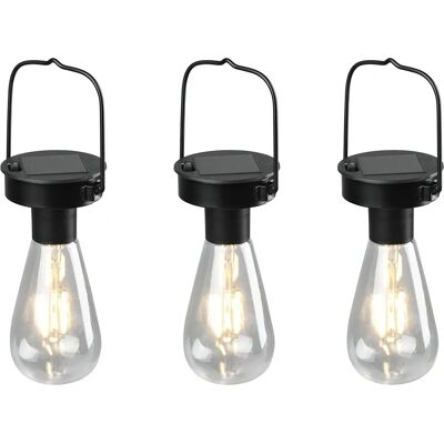 TRIO LIGHTING Reality Campus Tragbare Außenlampe - 3 Lichter, Schwarz IP44 TRIO LIGHTING Reality Campus Tragbare Außenlampe - 3 Lichter, Schwarz IP44