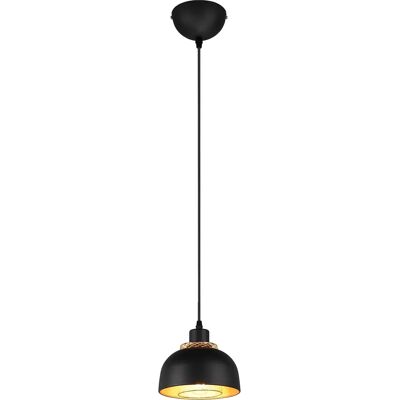 TRIO LIGHTING Reality Punch Plafonnier - Suspension Noire Industrielle TRIO LIGHTING Reality Punch Plafonnier - Suspension Noire Industrielle