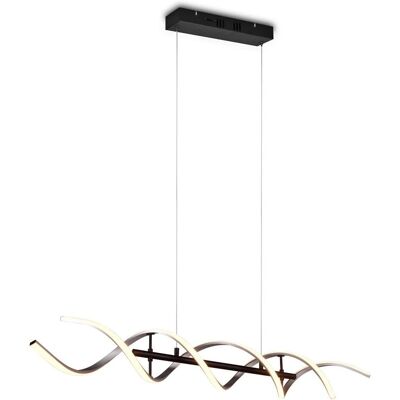 Suspension Trio Lighting en Laiton Mat - 3 Lumières, Réglable, E27 Suspension Trio Lighting en Laiton Mat - 3 Lumières, Réglable, E27