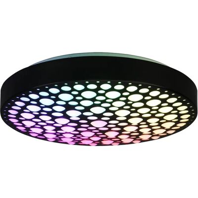 Trio Lighting Chizu Moderne LED Pendellampe Schwarz Matt - Deckenleuchte Trio Lighting Chizu Moderne LED Pendellampe Schwarz Matt - Deckenleuchte