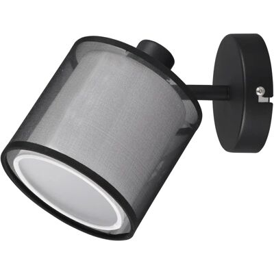 Applique Murale TRIO Burton - E14 Moderne Noire Applique Murale TRIO Burton - E14 Moderne Noire