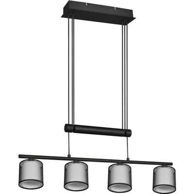 Trio Lighting Burton Moderne 4-flammige Deckenleuchte - Deckenleuchte Trio Lighting Burton Moderne 4-flammige Deckenleuchte - Deckenleuchte