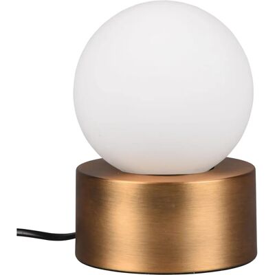 TRIO LEUCHTEN Countess Lampada da Scrivania Oro - Classica, Tattile, Risparmio Energetico TRIO LEUCHTEN Countess Lampada da Scrivania Oro - Classica, Tattile, Risparmio Energetico