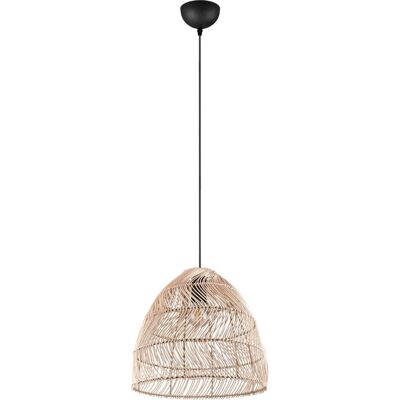 TRIO Rike Lampada Sospesa Rattan Naturale E27 TRIO Rike Lampada Sospesa Rattan Naturale E27