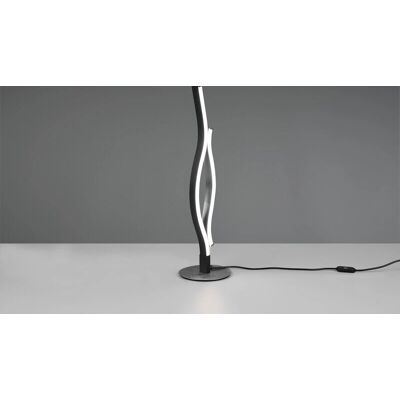 Trio Beleuchtung Blaze Moderne Batten - Gebürstetes Aluminium LED-Leuchte Trio Beleuchtung Blaze Moderne Batten - Gebürstetes Aluminium LED-Leuchte
