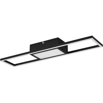 TRIO Moderne LED-Deckenleuchte Schwarz - Einstellbar 2700-6000K TRIO Moderne LED-Deckenleuchte Schwarz - Einstellbar 2700-6000K