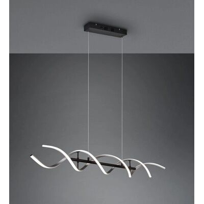 Trio Lighting Sequence Moderne Bar Pendelleuchte - Gebürstetes Aluminium - 2300-4000K - Deckenleuchte Trio Lighting Sequence Moderne Bar Pendelleuchte - Gebürstetes Aluminium - 2300-4000K - Deckenleuchte