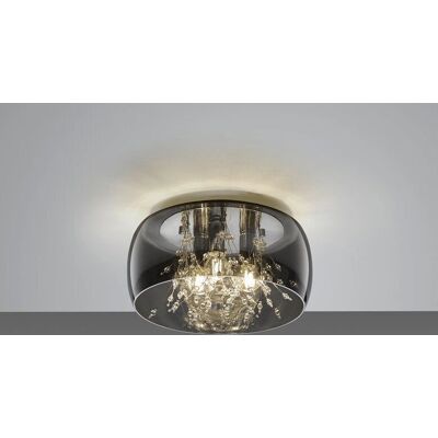 Trio Lighting Crystel Moderne 3-Flammige Deckenleuchte - Deckenlampe Trio Lighting Crystel Moderne 3-Flammige Deckenleuchte - Deckenlampe
