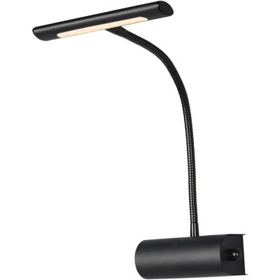 Trio Lighting Curtis Wall Lamp Black Matt - Adjustable & Dimmable Trio Lighting Curtis Wall Lamp Black Matt - Adjustable & Dimmable