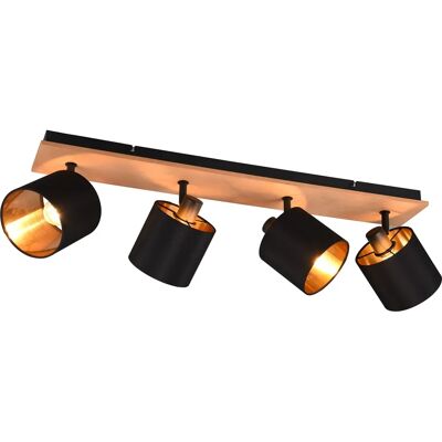 Trio Lighting Tommy Nowoczesny 4-lampowy plafon - Listwa reflektorów sufitowych Trio Lighting Tommy Nowoczesny 4-lampowy plafon - Listwa reflektorów sufitowych