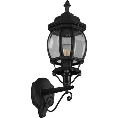 TRIO LIGHTING Elvo Wandlamp - E27 IP44 Zwart TRIO LIGHTING Elvo Wandlamp - E27 IP44 Zwart
