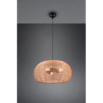 Lampa de plafon Inga din rattan natural - Lampa de tavan Lampa de plafon Inga din rattan natural - Lampa de tavan