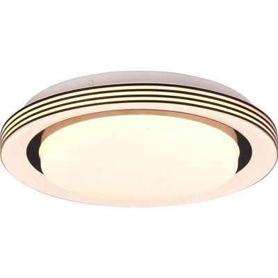 TRIO Reality Atria Dimmbares LED-Deckenleuchte - Schwarz TRIO Reality Atria Dimmbares LED-Deckenleuchte - Schwarz