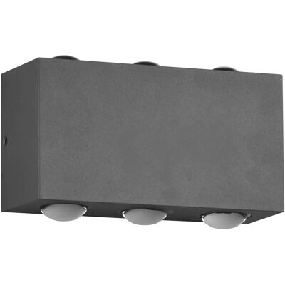 Lampa ścienna Trio CLYDE - IP54 2x3W 3000K Lampa ścienna Trio CLYDE - IP54 2x3W 3000K