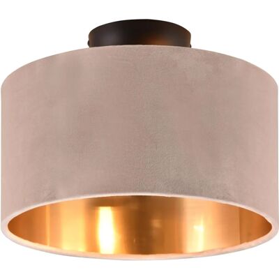 Trio Deckenleuchte - Stoff & Metall - 30cm - Modernes Design Trio Deckenleuchte - Stoff & Metall - 30cm - Modernes Design