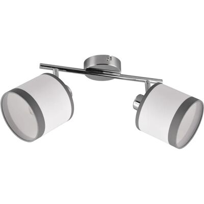 TRIO Reality R81552006 Deckenstrahler 2xE14 Chrom Weiß - Deckenleuchte TRIO Reality R81552006 Deckenstrahler 2xE14 Chrom Weiß - Deckenleuchte