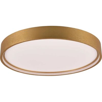 TRIO LEUCHTEN DOHA Plafonnier - 29W, 3260lm, Blanc & Laiton TRIO LEUCHTEN DOHA Plafonnier - 29W, 3260lm, Blanc & Laiton