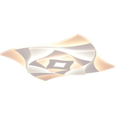 TRIO LEUCHTEN Lampe Plafond LED Akita Blanche Dimmable - Plafond/Mur TRIO LEUCHTEN Lampe Plafond LED Akita Blanche Dimmable - Plafond/Mur