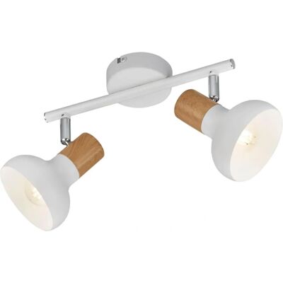 TRIO LIGHTING R81522031 Double Spot Blanc - Plafonnier TRIO LIGHTING R81522031 Double Spot Blanc - Plafonnier