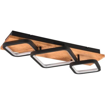 Luminaire LED RAMA de TRIO LEUCHTEN - Noir Mat Naturel avec Dimmer - Publicité Luminaire LED RAMA de TRIO LEUCHTEN - Noir Mat Naturel avec Dimmer - Publicité