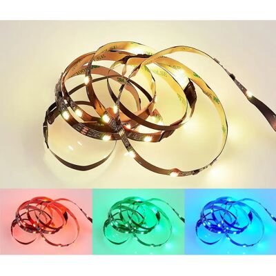 Bande LED RGB TRIO Reality R65591102 - 1200mm, Dimmable, Télécommande Bande LED RGB TRIO Reality R65591102 - 1200mm, Dimmable, Télécommande
