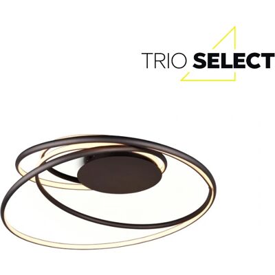 Stropní LED svítidlo NALA v matné černé od Trio - Oslnění Stropní LED svítidlo NALA v matné černé od Trio - Oslnění