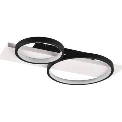 TRIO Madera LED Deckenleuchte - Modernes Geometrisches Design - Warmweiß TRIO Madera LED Deckenleuchte - Modernes Geometrisches Design - Warmweiß