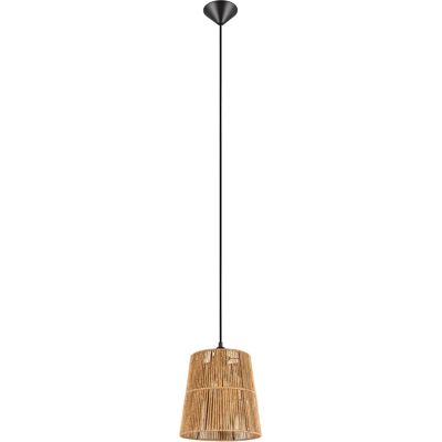 TRIO HOLM Lampa wisząca - Styl boho, Papier, Czarny, Beżowy - Lampa wisząca TRIO HOLM Lampa wisząca - Styl boho, Papier, Czarny, Beżowy - Lampa wisząca