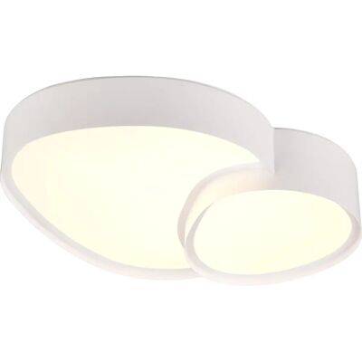 Trio Weiß Modell 647510231 Dimmbar 21W LED Deckenleuchte Trio Weiß Modell 647510231 Dimmbar 21W LED Deckenleuchte