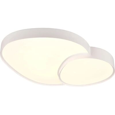 Trio RISE Weiße Matt Dimmbar LED Deckenlampe 45W 5300lm Trio RISE Weiße Matt Dimmbar LED Deckenlampe 45W 5300lm