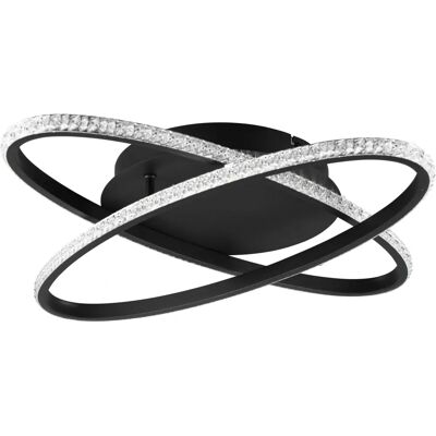TRIO Reality R67802132 Deckenleuchte - Dimmbare LED 27W 3500lm 4000K Schwarz TRIO Reality R67802132 Deckenleuchte - Dimmbare LED 27W 3500lm 4000K Schwarz