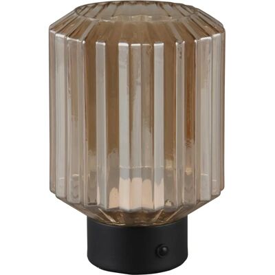 TRIO Reality Lampe de Table Rechargeable - LED, Noir, Contrôle Tactile TRIO Reality Lampe de Table Rechargeable - LED, Noir, Contrôle Tactile