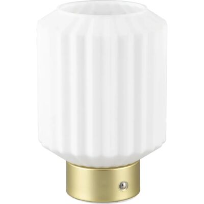 TRIO Reality Witte Herlaadbare LED Bureau Lamp TRIO Reality Witte Herlaadbare LED Bureau Lamp