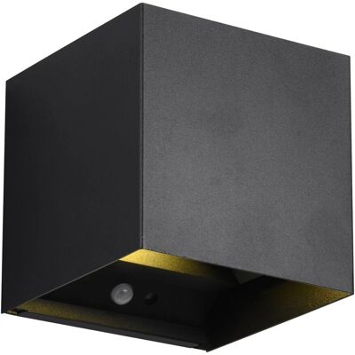 Trio Wall Light - Motion & Dusk Sensor, Rechargeable, Black Trio Wall Light - Motion & Dusk Sensor, Rechargeable, Black