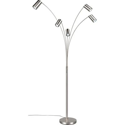 Lámpara de pie Trio T412400507 - GU10, 2000mm, níquel mate Lámpara de pie Trio T412400507 - GU10, 2000mm, níquel mate