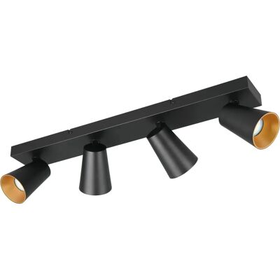 Projecteur Suspendu Trio - GU10, IP20, 4 Têtes, Intérieur Projecteur Suspendu Trio - GU10, IP20, 4 Têtes, Intérieur