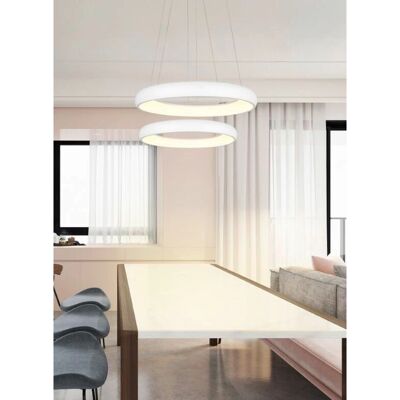 TRIO Cardona Závěsné svítidlo - 29W LED, Nastavitelná výška, Bílá TRIO Cardona Závěsné svítidlo - 29W LED, Nastavitelná výška, Bílá
