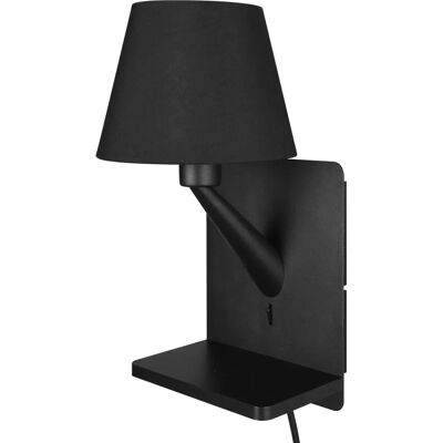 Applique Murale Trio T262670132 - E14, USB, USB-C - Publicité Applique Murale Trio T262670132 - E14, USB, USB-C - Publicité
